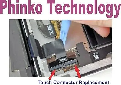 Touch screen flex cable FPC connector socket  on motherboard  for iPad 2 3 4