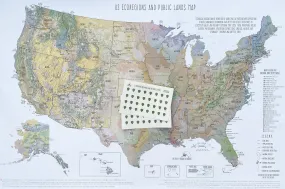 US Eco Region Public Lands Map