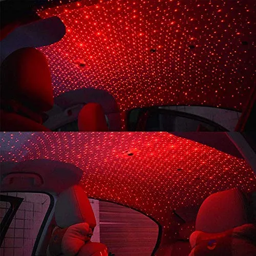 USB Laser Ambient Ceiling Light For Car and Home Decoration - H01419