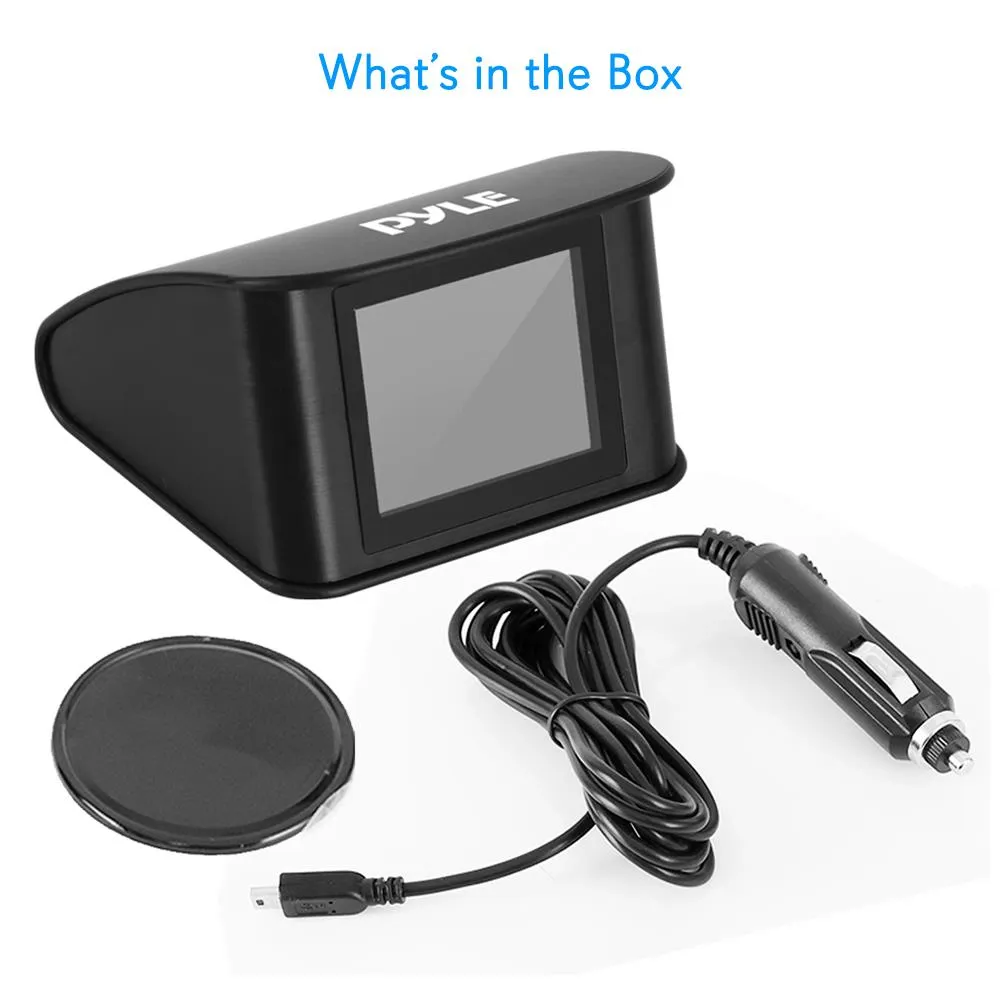 Vehicle Smart Hud Speedometer - Car Dashboard Heads-Up Display Screen With Gps Compass For Vehicle & Driving Data