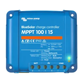 Victron Energy BlueSolar MPPT 100V 15A Charge Controller SCC010015200R