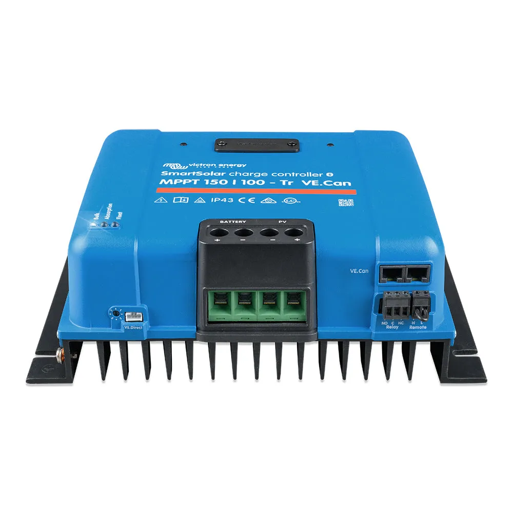 Victron Energy SmartSolar MPPT 150/100-Tr VE.Can: Efficient Solar Charge Controller SCC115110411