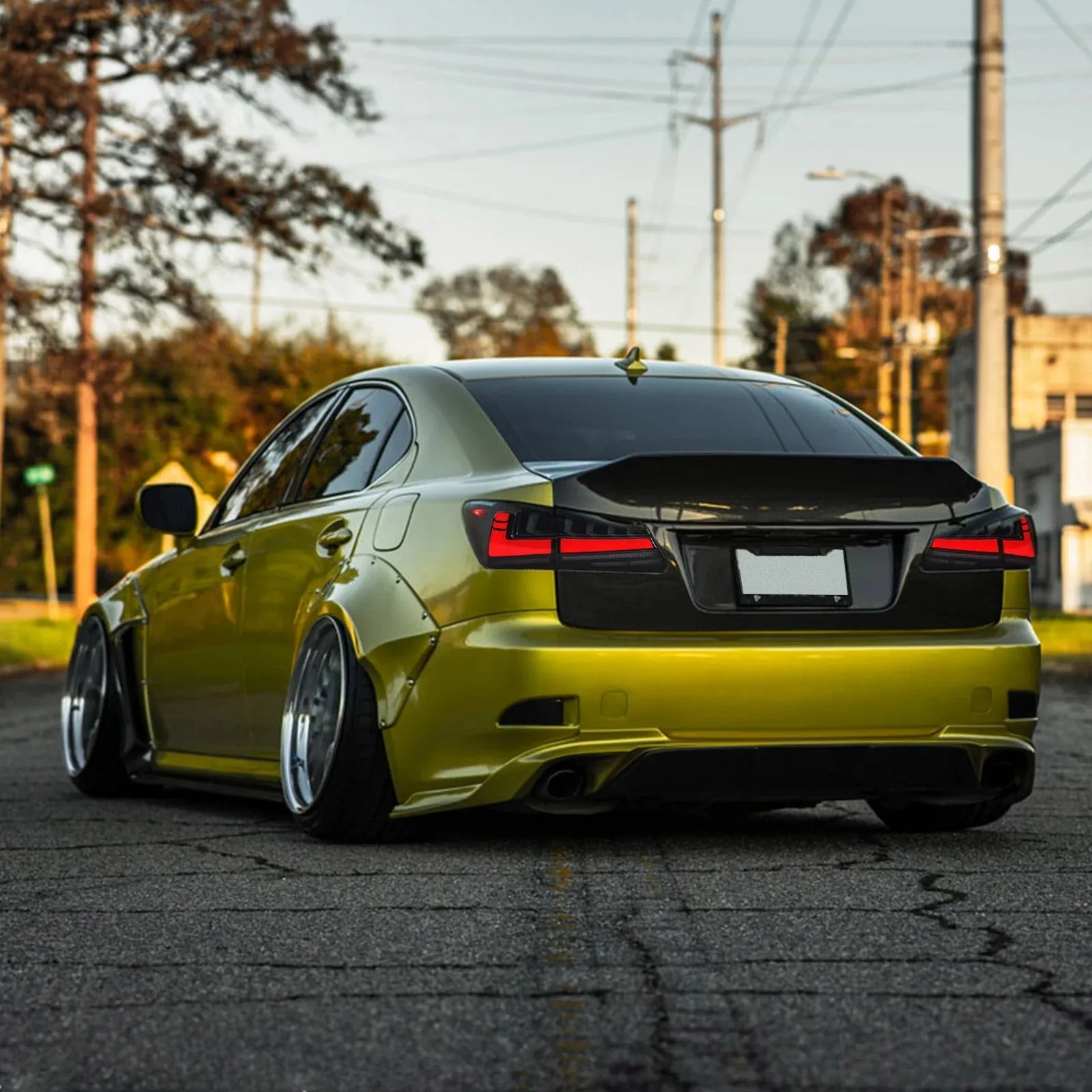VLAND Headlights and Taillights For Lexus IS250/IS350 2006-2012 ISF 2008-2014