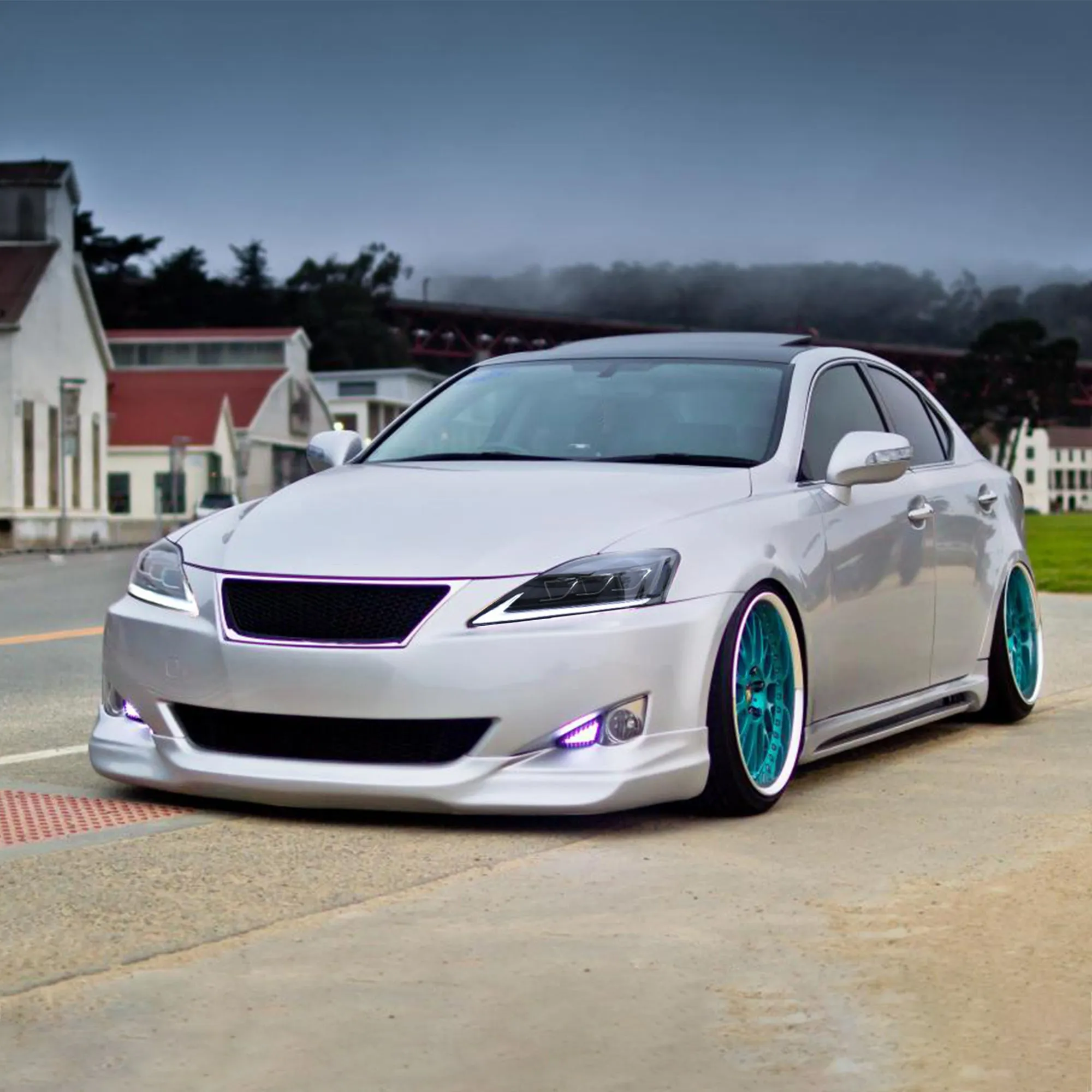 VLAND Headlights and Taillights For Lexus IS250/IS350 2006-2012 ISF 2008-2014