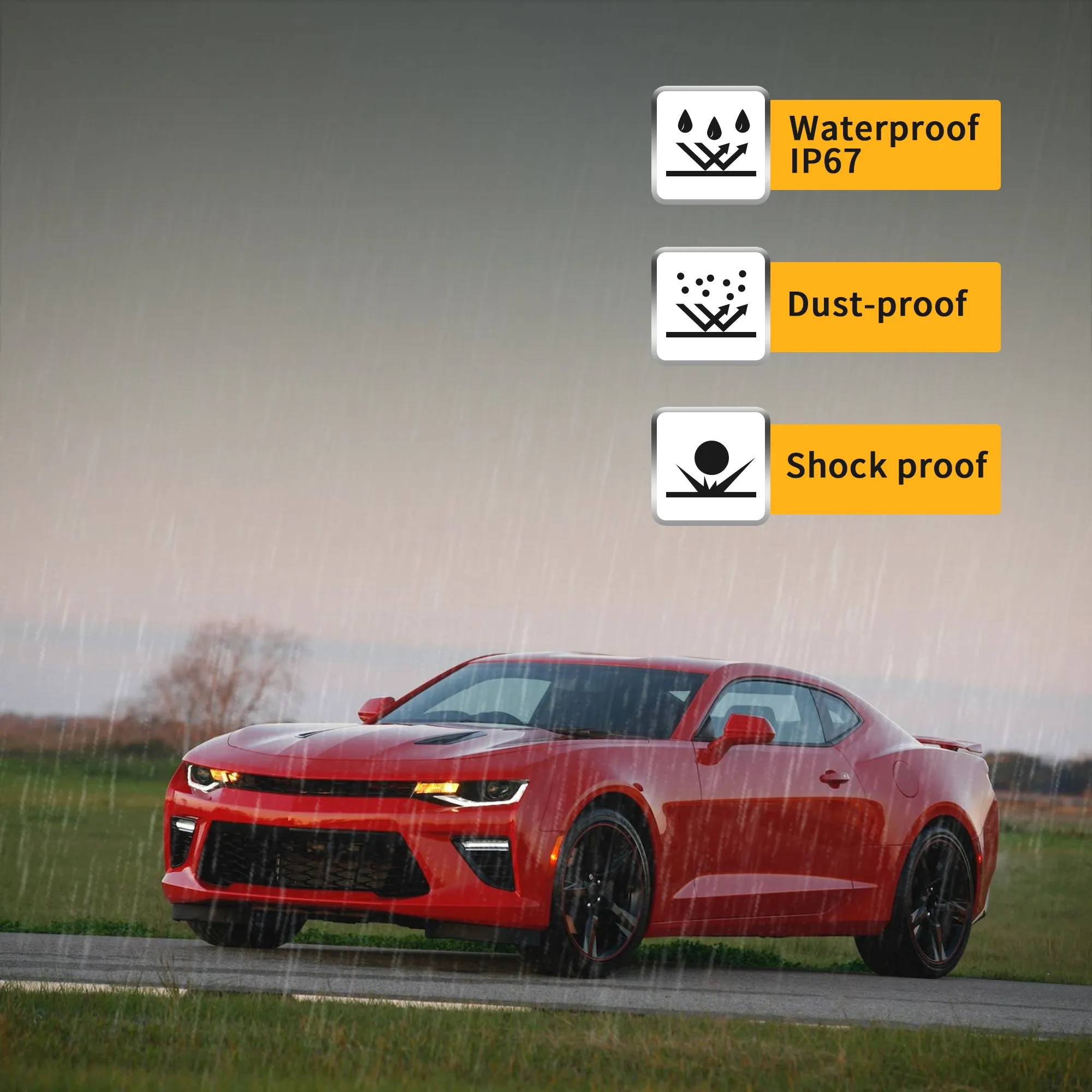 VLAND LED Headlights For Chevrolet / Chevy Camaro 6th Gen 2016-2018 [DOT.]
