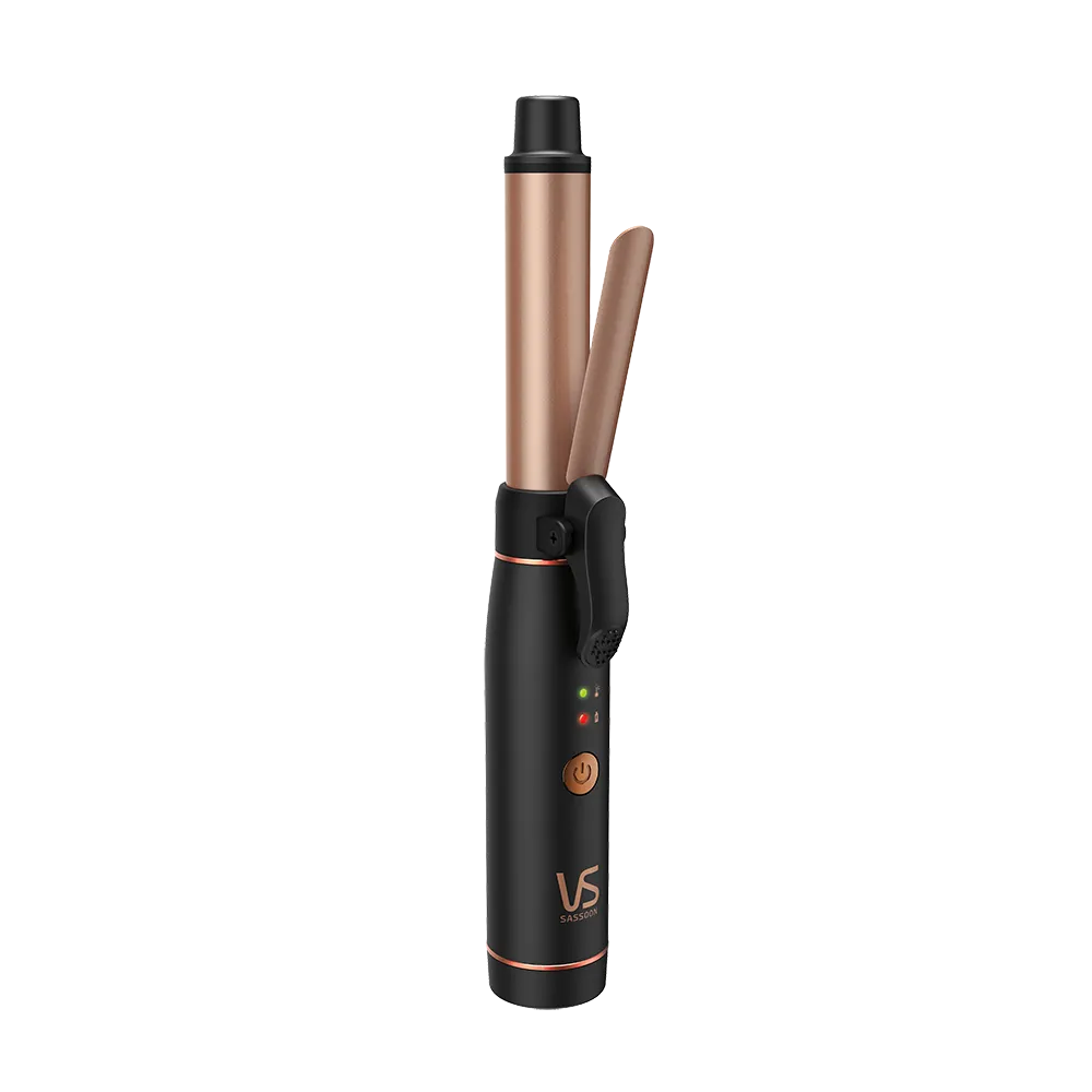 VS Rechargeable Mini Curler (Black)#VSU0320BH