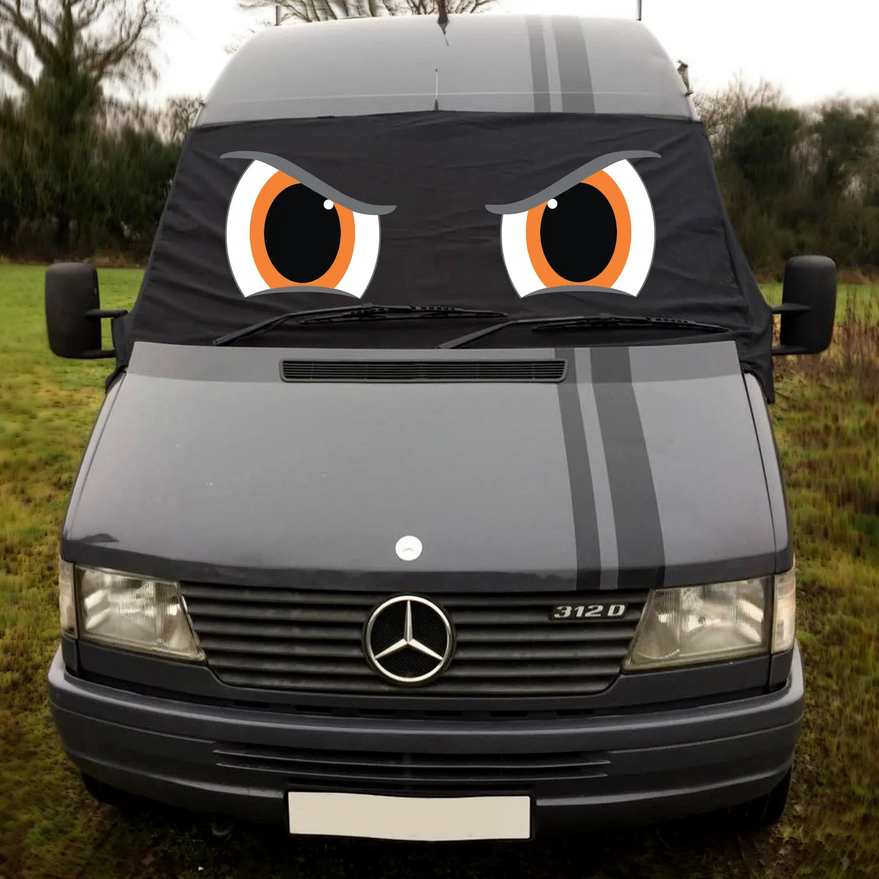VW LT / Mercedes Sprinter 95-06 Screen Cover - Rocky