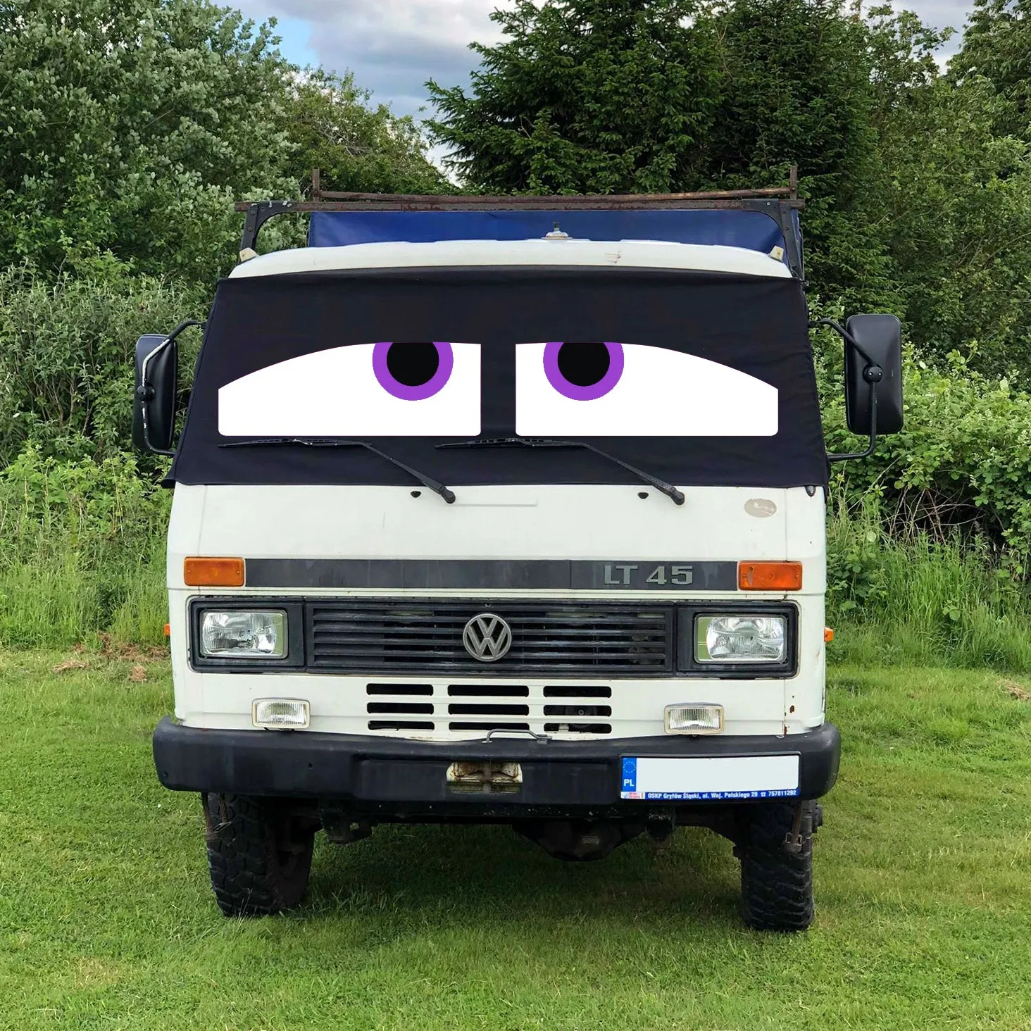 VW LT MK1 Screen Cover - Danny Eyes