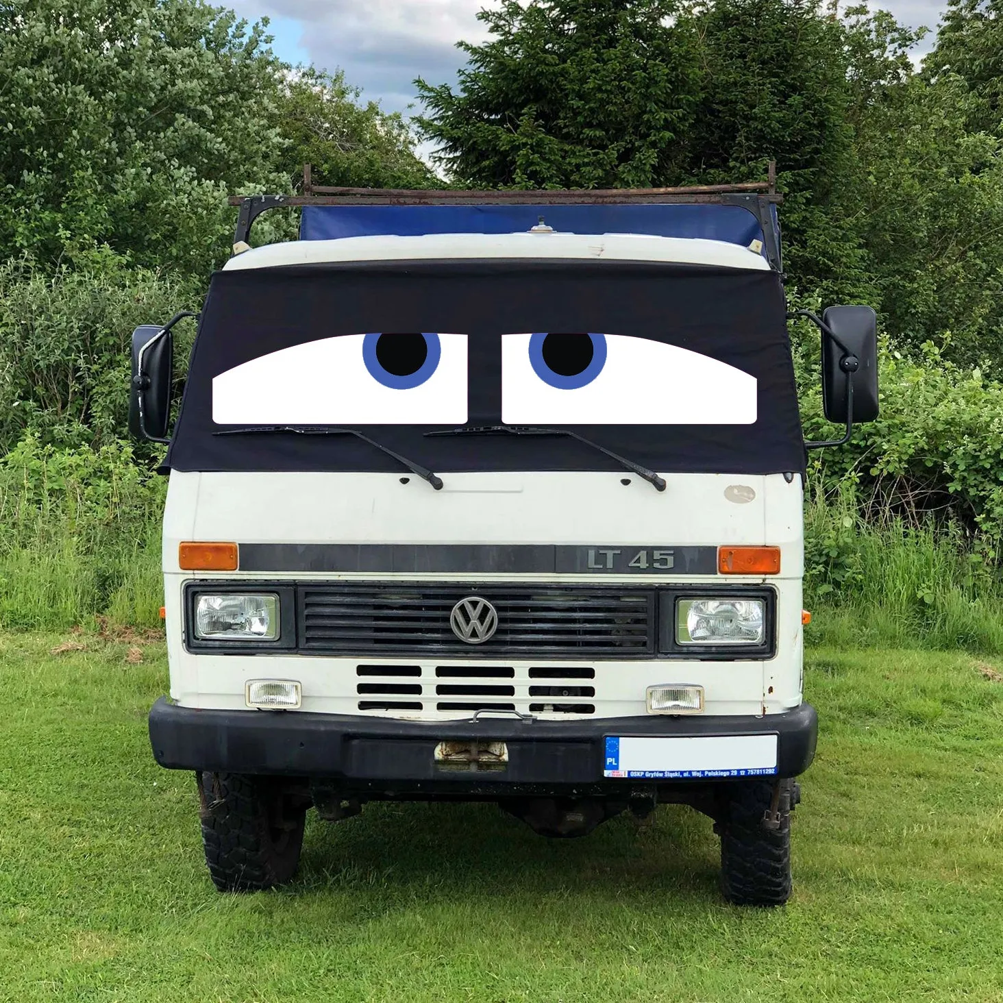 VW LT MK1 Screen Cover - Danny Eyes