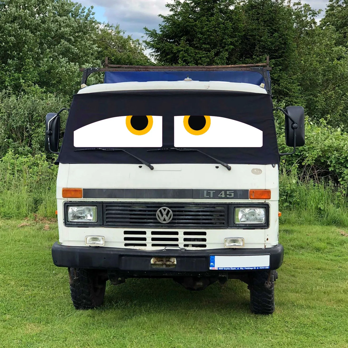 VW LT MK1 Screen Cover - Danny Eyes