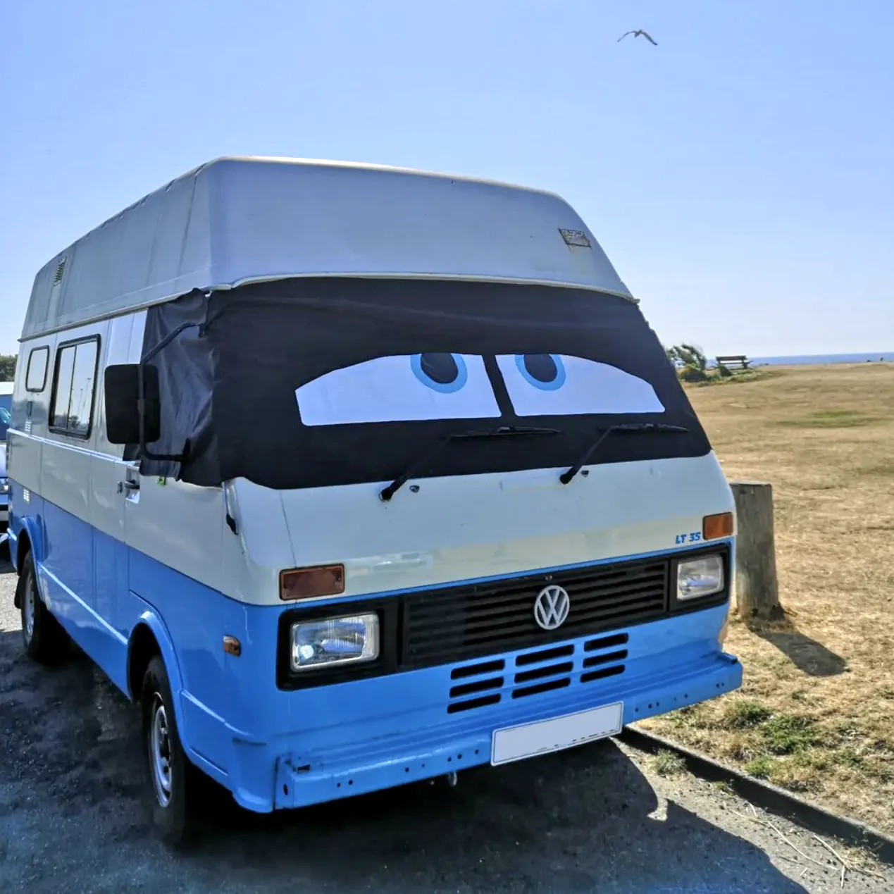 VW LT MK1 Screen Cover - Danny Eyes