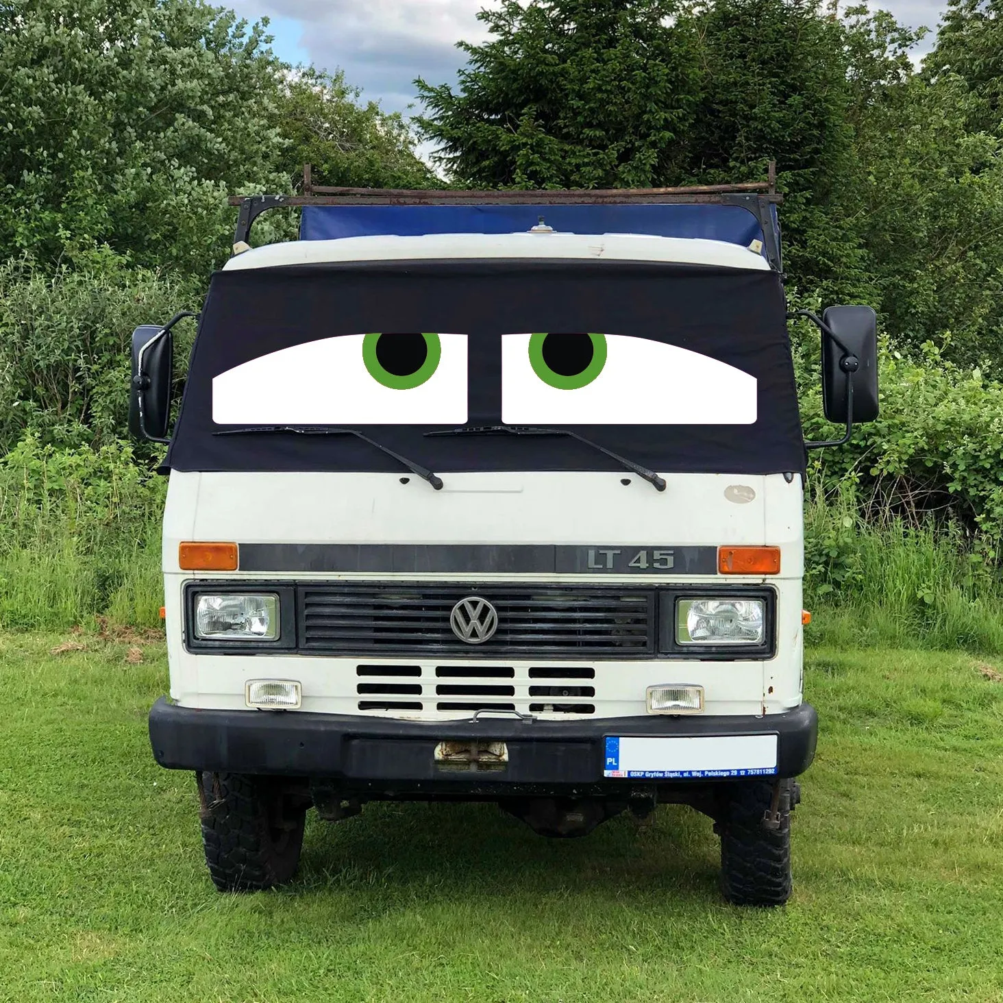 VW LT MK1 Screen Cover - Danny Eyes