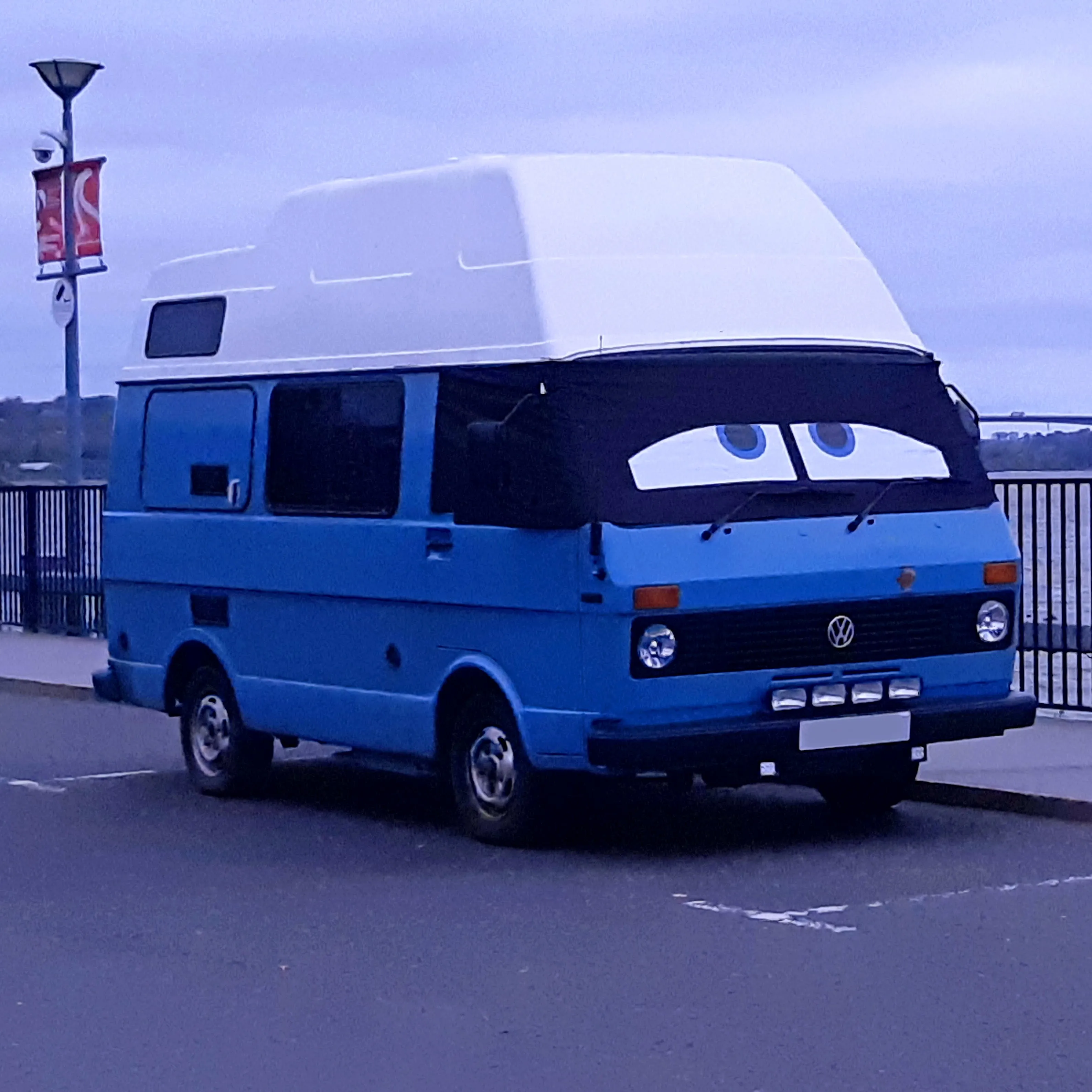 VW LT MK1 Screen Cover - Danny Eyes