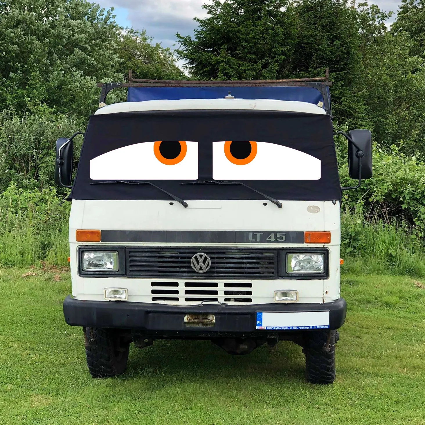 VW LT MK1 Screen Cover - Danny Eyes