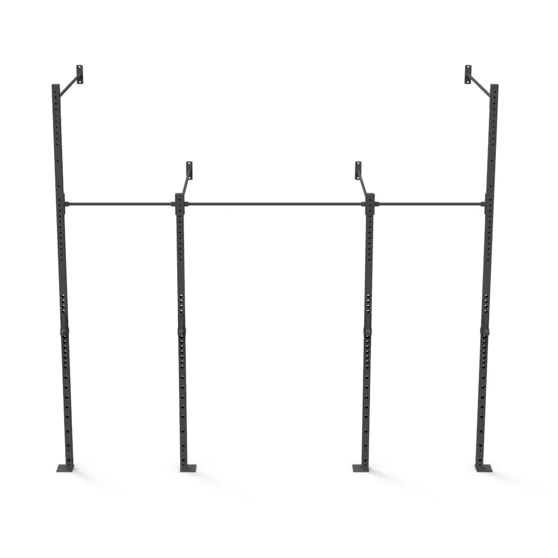 Wall Mounted Rig - 2 Squat Cell with Bridge - X-Frame