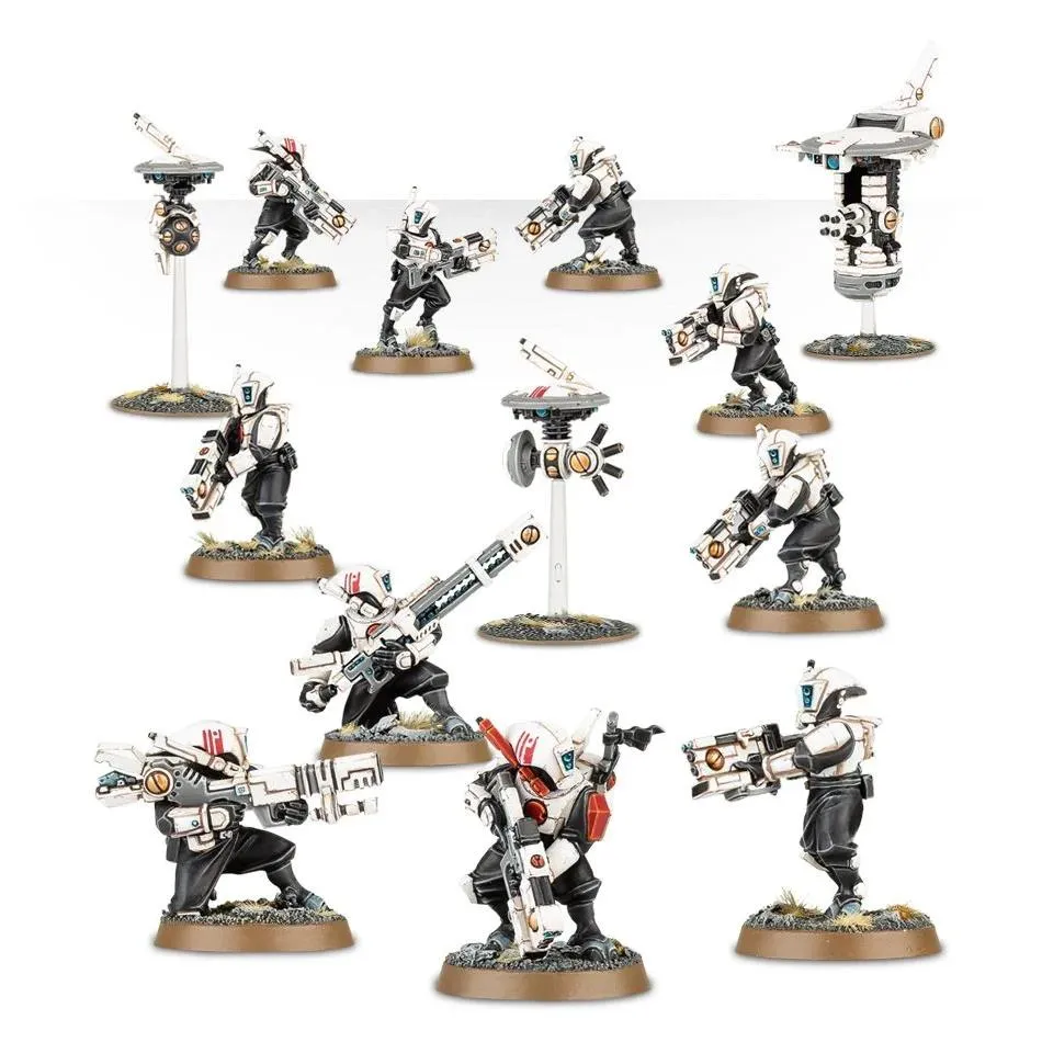 Warhammer 40K Miniature Kit - T'au Empire: Pathfinder Team