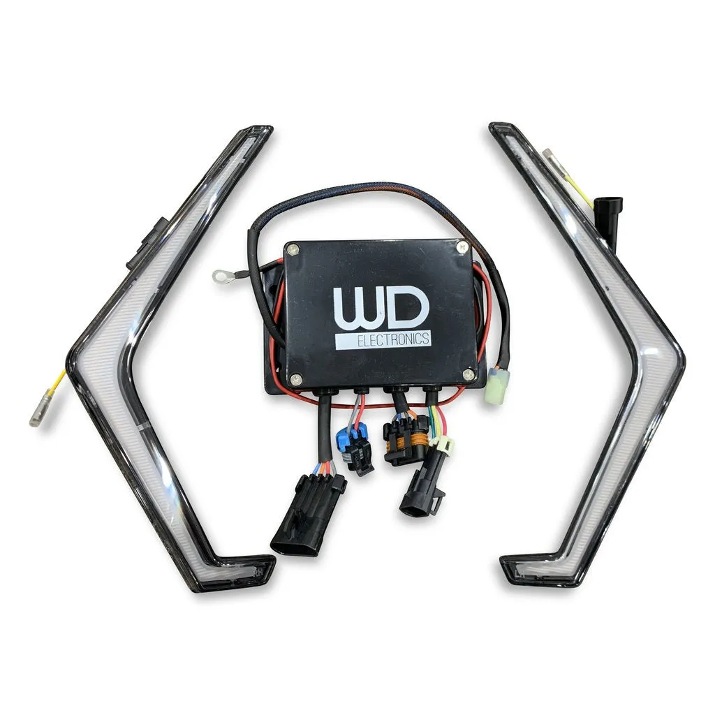 WD Electronics Street Legal Turn Signal Kit for 2017-2018 RZR XP 1000 XP Turbo with RIDE COMMAND