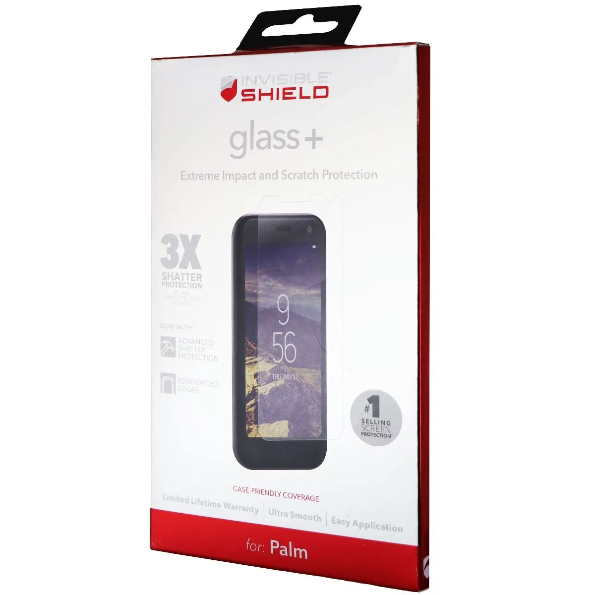 ZAGG Invisible Shield (Glass ) Tempered Glass for Palm Companion Phone - Clear