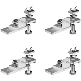 Zamp Solar Silver Universal Reversible Mounting Feet