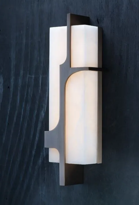 Zeta Alabaster Wall Sconce